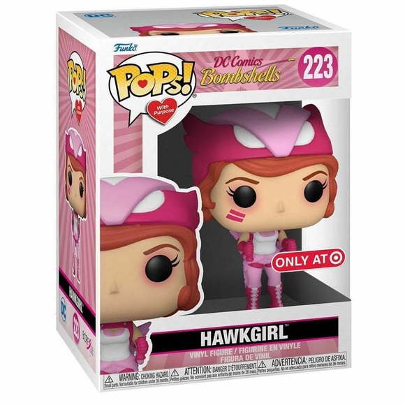 Funko Pop! Bombshells Hawk girl DC Comics  #223 - Picture 2 of 7